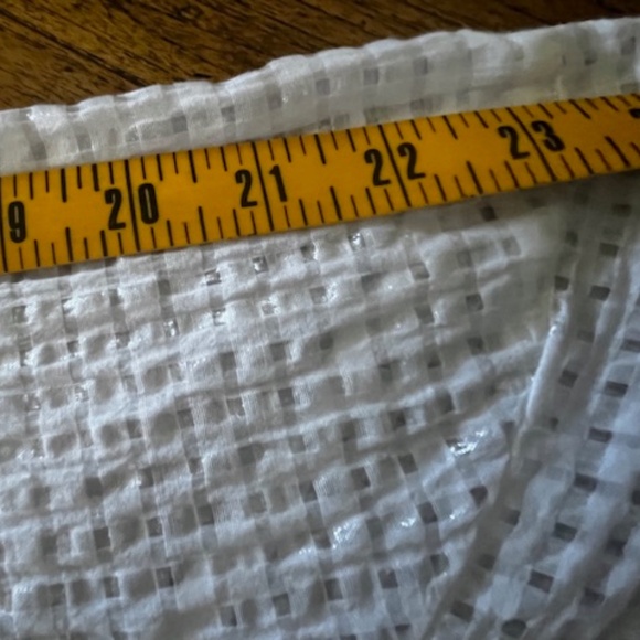 Women's - Fenini - White Button Front Swimsuit / Beach Coverup - Size XL - Picture 10 of 13